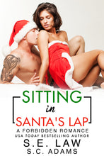 Load image into Gallery viewer, Sitting in Santa's Lap