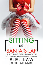 Load image into Gallery viewer, Sitting in Santa's Lap