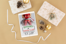 Load image into Gallery viewer, Sitting in Santa's Lap